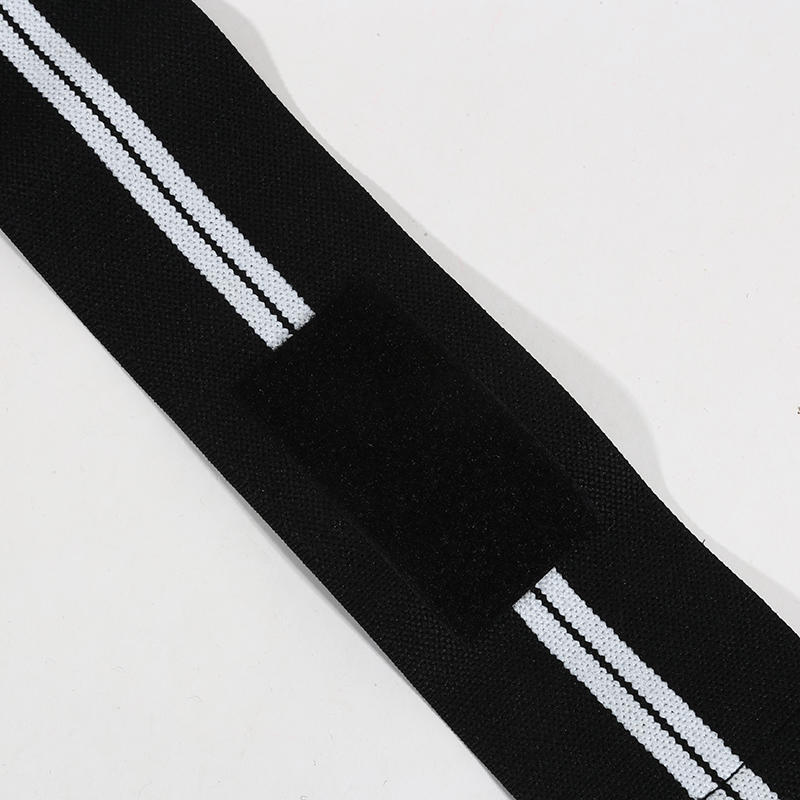 1PC Stripe Elastic Compression Sports Wristband Sweatband Adjustable Breathable Support Wrap for Gym Workout Tennis Weightlifting