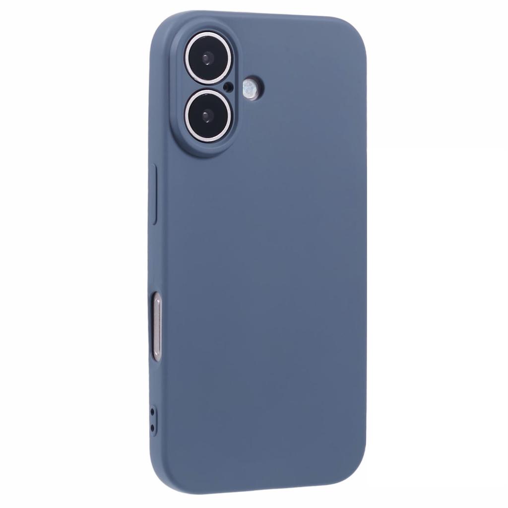 For iPhone 16 Case Precise Cutouts TPU Fiber Lining Shockproof Phone Cover