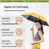 beneunder Portable UV Protection Six-Fold Flat Umbrella BM666
