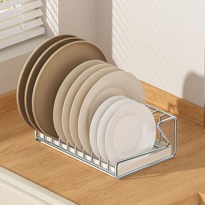Rust-Proof Dish Drying Rack Space Saving Dish Storage Rack Cutting Board Storage Rack  Kitchen