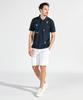 Munsingwear 70th Anniversary Archive Penguin Collared Golf Short Sleeve MG5SHS38M Shirt, Navy,