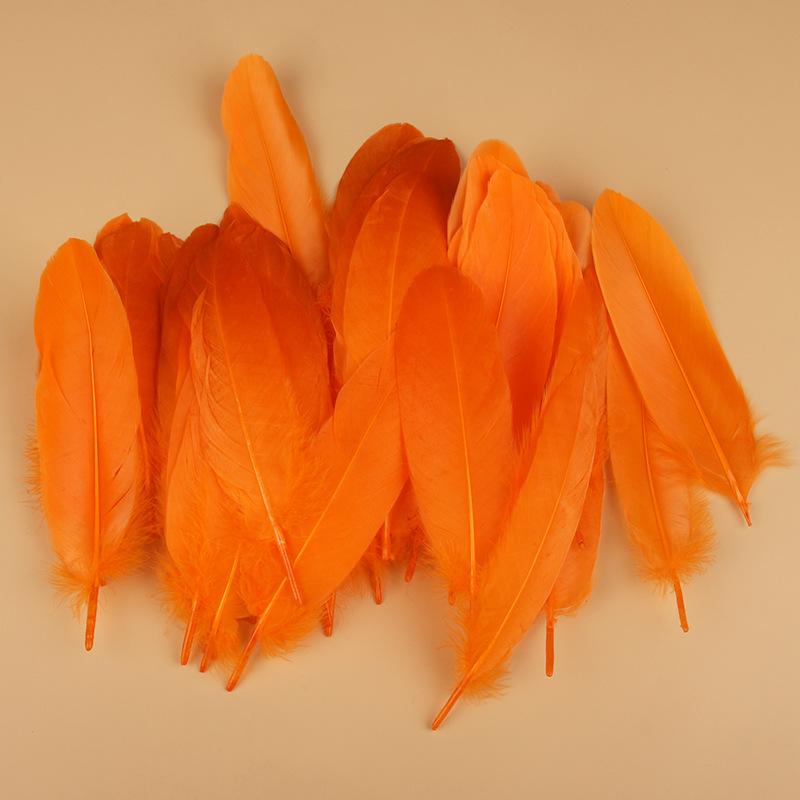 50Pcs Shellfish Feather Goose Feather Diy Handmade Jewelry Accessories Handicrafts Cat Toys Decorative Feathers