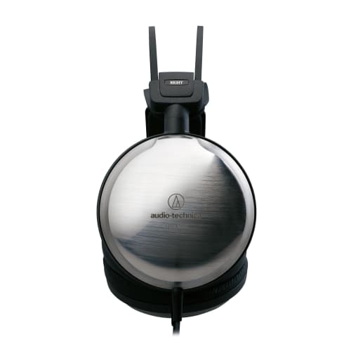 Audio-Technica ATH-A2000Z Wired Headphones, Closed-Back, Titanium Housing, High-Resolution Audio Compatible, 3m Cable, Silver