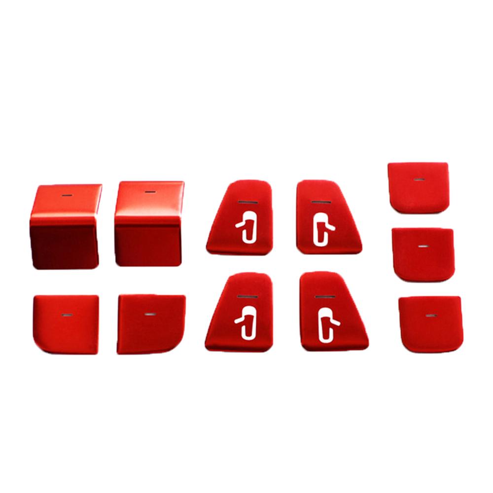 

For Tesla Model 32017-2020 door lift Button sticker decorative red