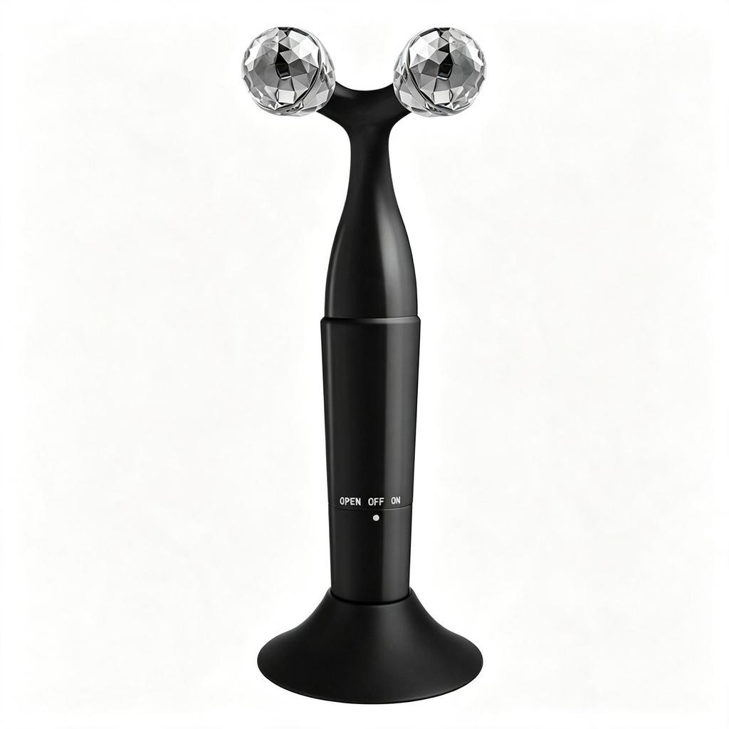 3D Electric Facial Slimming Device - V-Face Vibrating Roller Massager