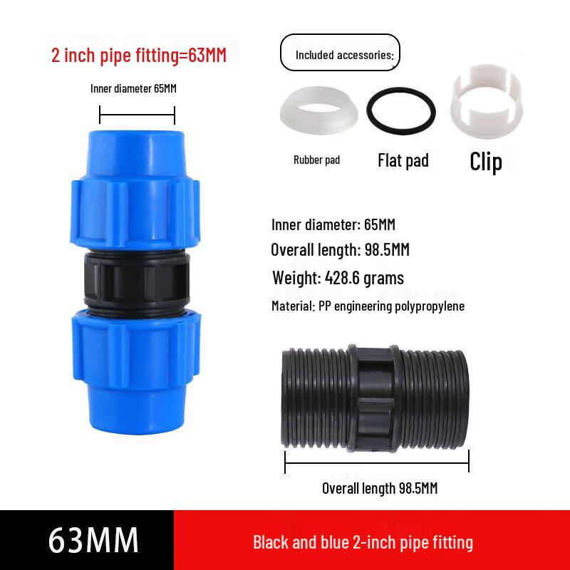 PE Quick Connect Water Pipe Repair Coupling