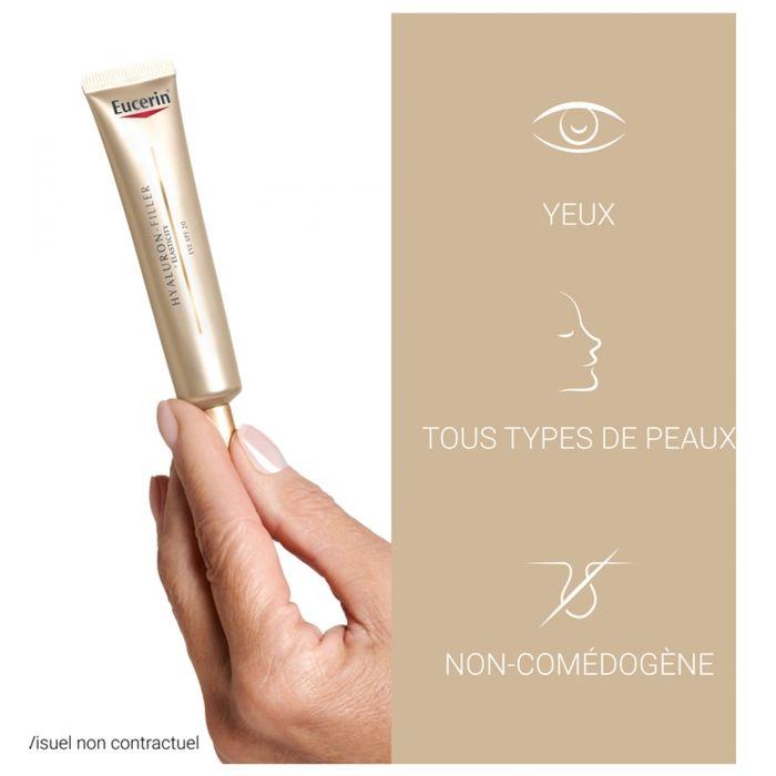 Eucerin Hyaluron-Filler + Elasticity Augenpflege SPF20 15ml