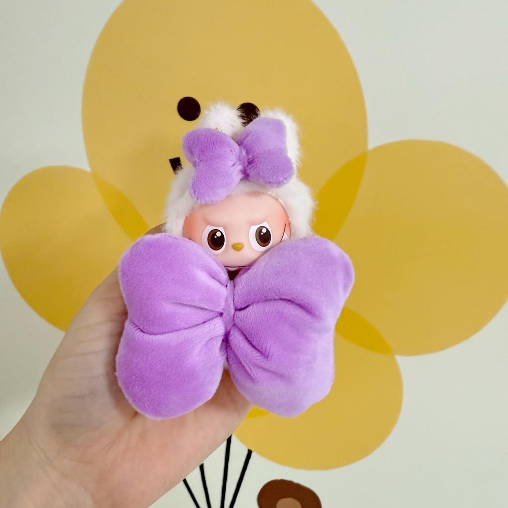 Mini Version 4.0 Vinyl Face Plush Blind Box Doll Clothes Christmas Set Small Nose Gaga Heart Bottom Password