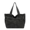 Vintage Denim Bag Women's Large Capacity Lightweight Handbag Tote Bag Student Class Crossbody Bag