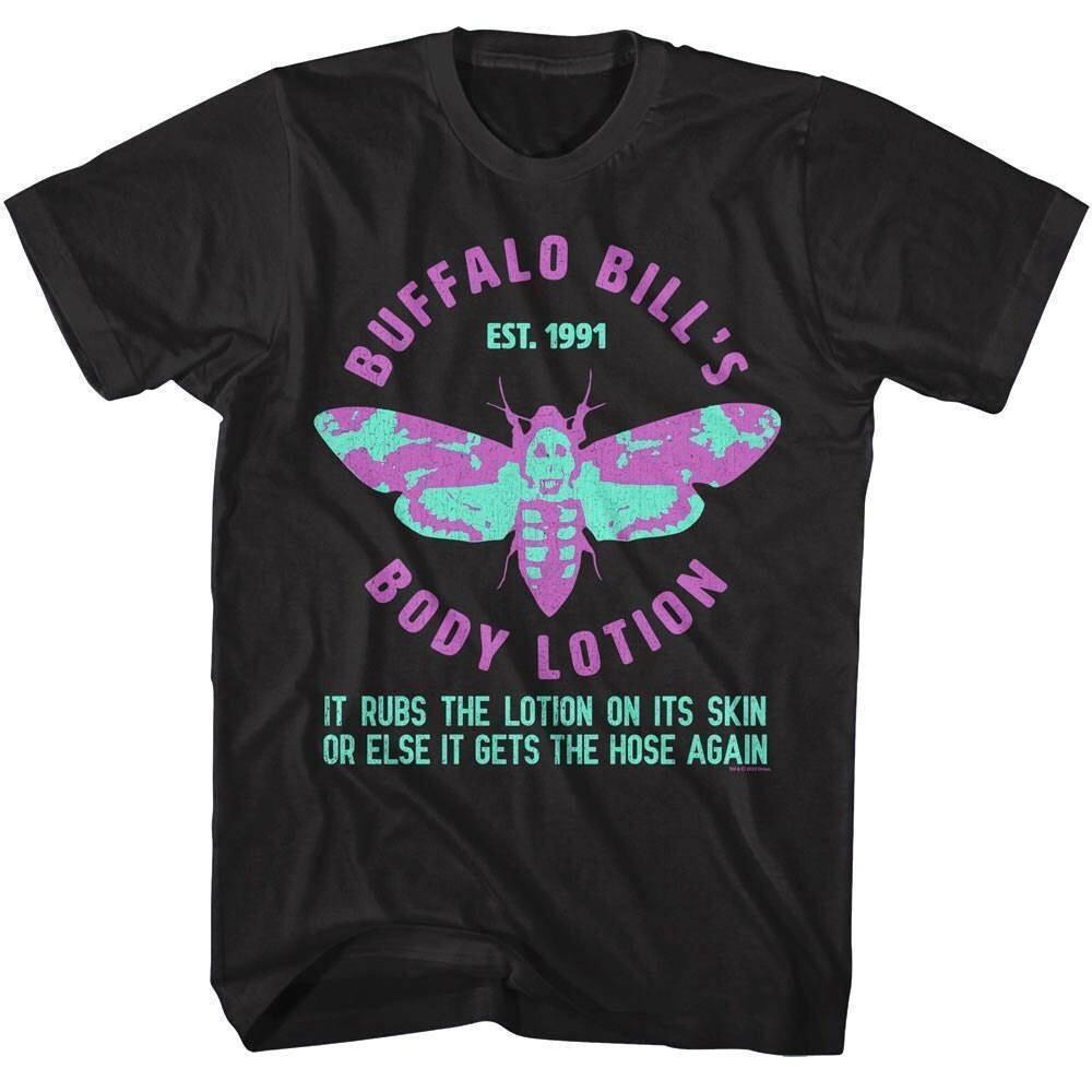 Silence of the Lambs Neon Body Lotion Men T Shirt S