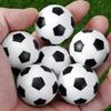 6Pcs Mini Pu Squeeze Soccer Ball Toys Kids Sports Theme Birthday Party Favors Pu Football Gift Stress Relieving Squeezing Toys