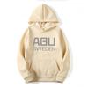 Autumn and winter letter sweet logo casual hooded sweatshirt