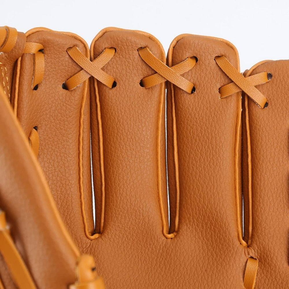 10.5/11.5/12.5in Softball Mitt Glove PU Leather Fielding Gloves Softball Accessories