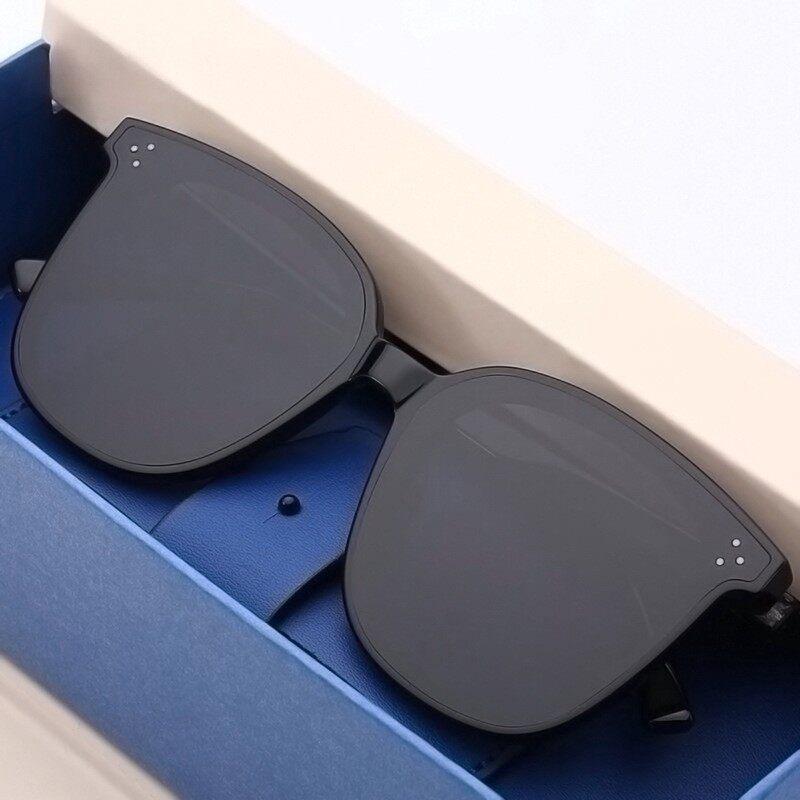 Transparente Farbe Marine Film Miding Sonnenbrille Herren und Damen Große Box Sonnenbrille Ins Net Red Brille