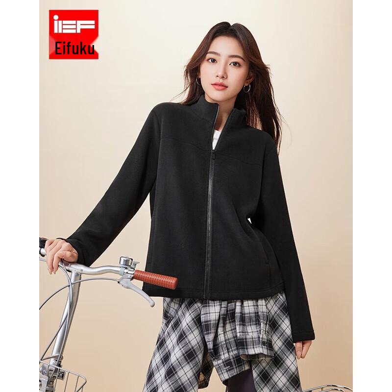 IEF Women s Stand Collar Short Jacket S