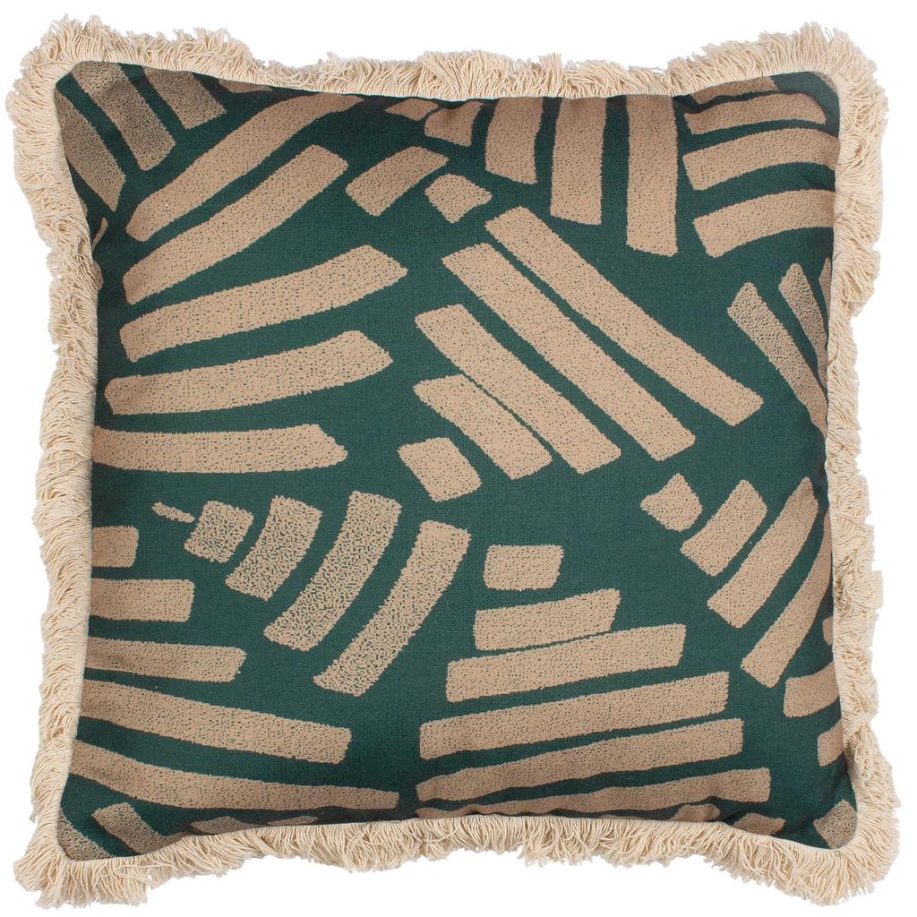 Paoletti Oromo Fringe Cushion Cover
