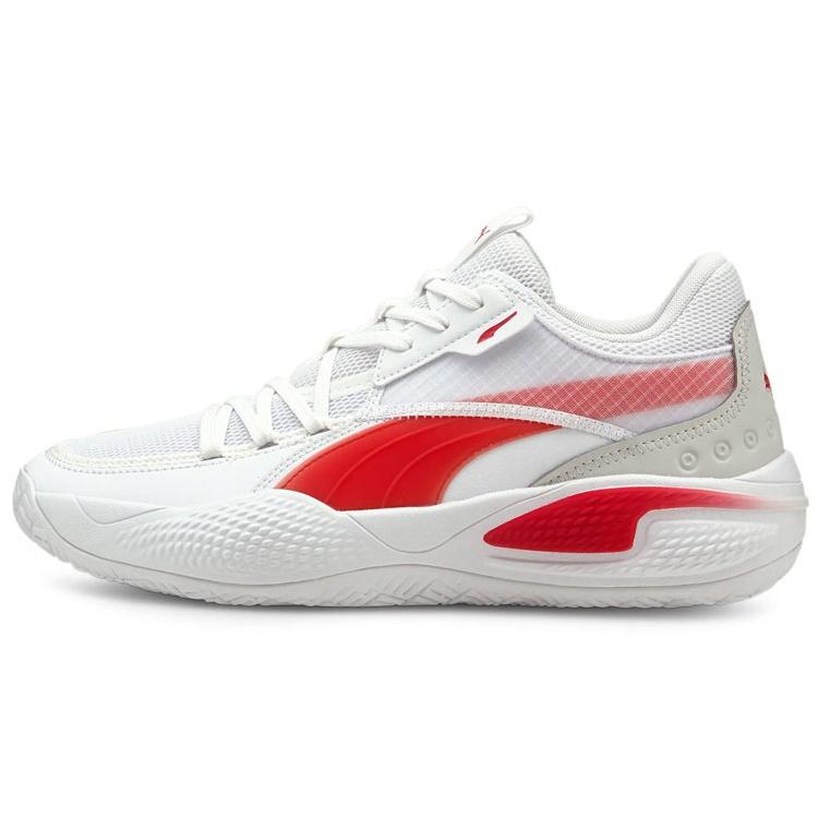PUMA Court Rider Team White High Risk Red Men s 195660-01 EU 41