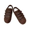 Velcro Casual German Training Shoes Spring New Matte Big Head Platform Retro Birkenstocks