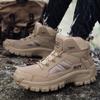 Men Tactical Boot Ankle Safety Anti-Slip Size Plus Military Desert Army Breathable Male Lace Up Work Brand Climbing Hiking Shoes