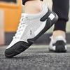 Men Casual Sneaker 2025 New Summer Breathable Comfortable Outdoor Walking Sports Shoes Fashion PU Leather Male Casual Shoes