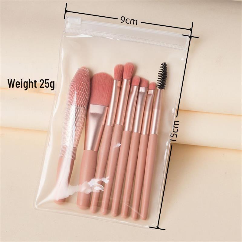 

Набор кистей для макияжа Sijiqing из 13 штук: Сверхмягкие кисти из волокна для тональной основы и контуринга, в комплекте с бархатным мешочком.