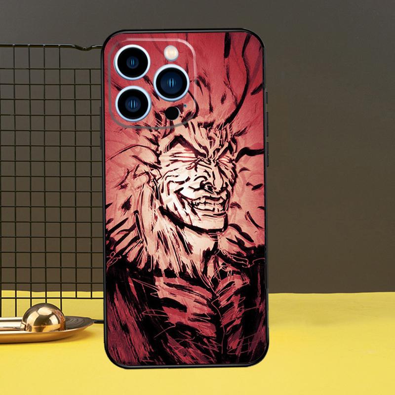 Zadní kryt BAKI Hanma Yujiro Anime pro iPhone 13 12 11 14 Pro Max XS Max XR X 6S 7 8 Plus SE 2020 Pouzdro na telefon
