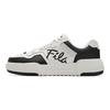 Fila Zapatos Cuadrados Campus Moda Retro Casual Cómodos Versátiles Zapatillas Skate de Caña Baja Zapatillas Hombre Blanco Negro F12M512205FJB