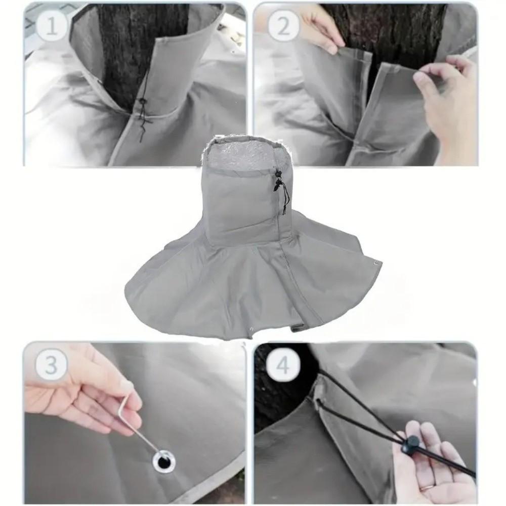 Adjustable Straps Palm Tree Root Protector Double Insulation Thermal Plant Cover Winter Protection