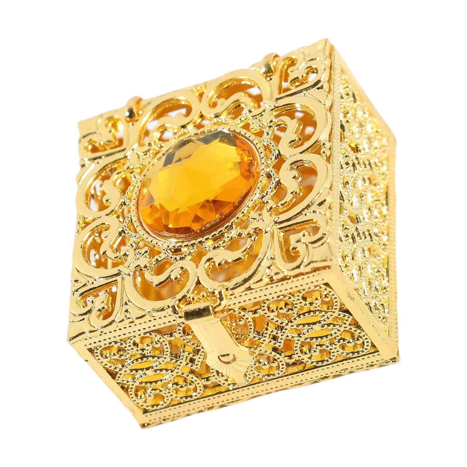 

Маленькие органайзеры для украшений в винтажном стиле Стильная шкатулка для демонстрации украшений Портативный держатель для хранения для спальни или для подарка