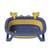 Pet Bathing Basin Foldable Dog Bath with Drain Portable for Bathroom, Small Pets