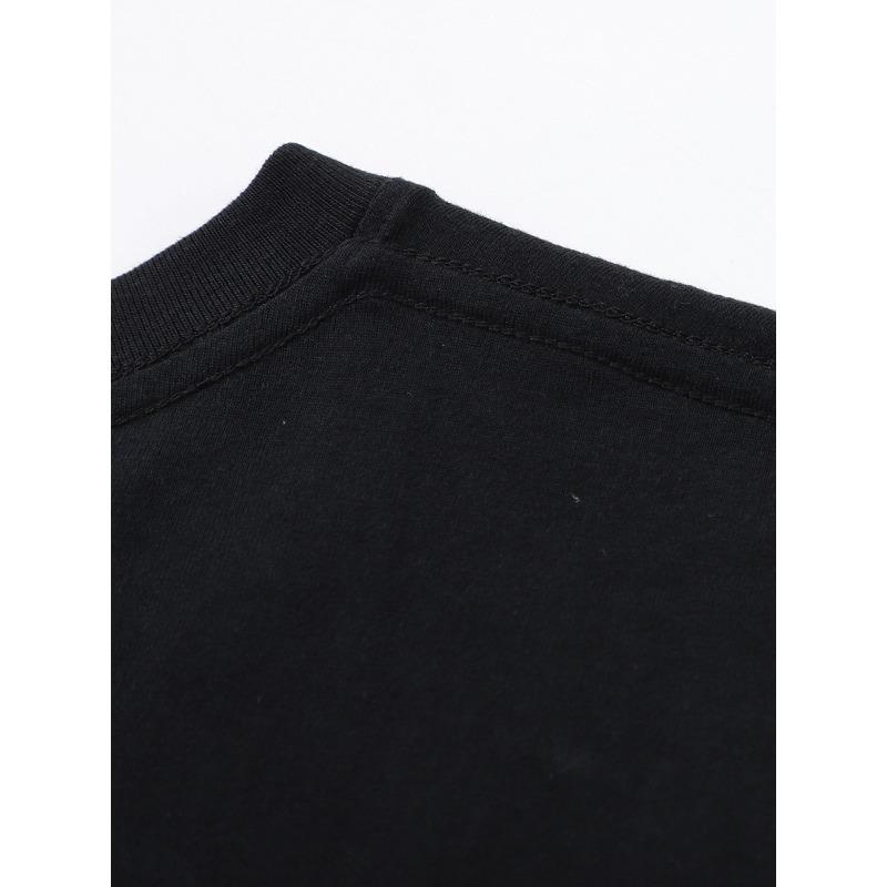 Tailles européennes DAILY Active Life T-shirt Homme - Respirant Manches Courtes Col Rond Décontracté avec Impression Discrète, Coupe Régulière Shirt de Sport et de Jogging