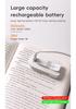 LED Eye Protection Clip-On Reading Light - Portable Mini Study Lamp for Bedside & Dorm.