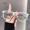 Women's Stylish Reading Glasses Unisex Blue Light Blocking Presbyopia Vintage Ultralight Square HD Lens Eyeglases for Ladies