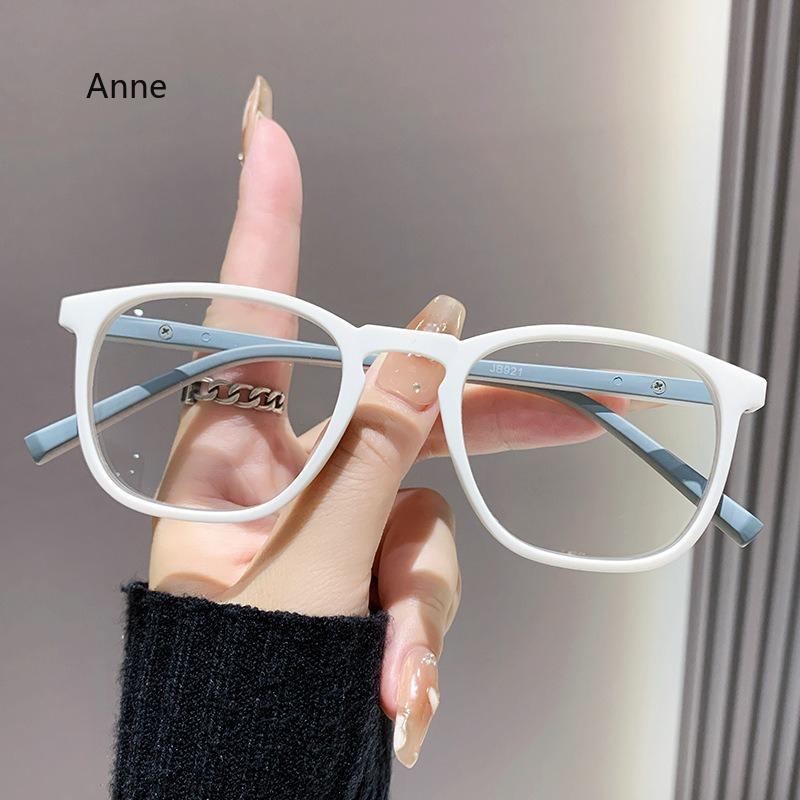Women's Stylish Reading Glasses Unisex Blue Light Blocking Presbyopia Vintage Ultralight Square HD Lens Eyeglases for Ladies