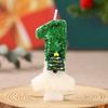 Handmade Christmas Tree Number Candles: Festive DIY Ornaments