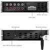 4CH In 6CH Out Car Digital DSP Processor Amplifier Bluetooth 5.0 w/ Wire Harness