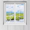 Window Replacement Universal Kit Mosquito-proof Fastener Screen Fit DIY Adjustable Mesh