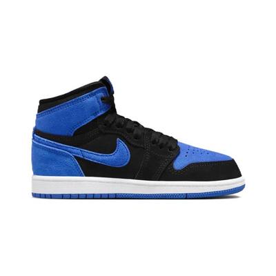 Air Jordan 1 High Top Children's Basketball Shoes Blue Black Kids' FD1412-042