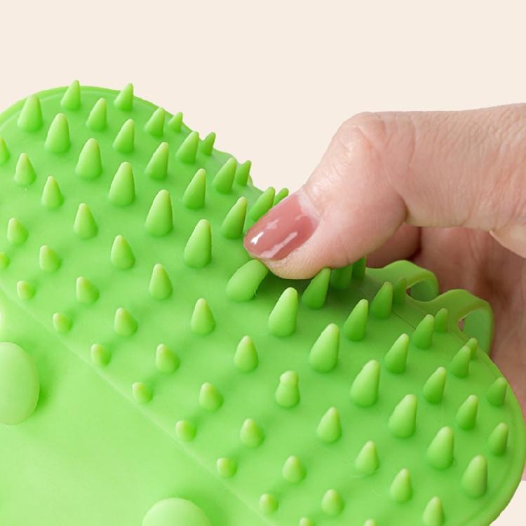 Cats Selfs Groomer for Pet Silicone Cats Grooming Massage Brush Cats Face Scratchers for Climbing Frame Table Legs