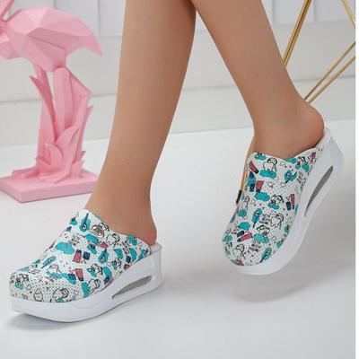 Women Slippers New Orthopedic Sabo Shoes Sandals Orthopedic Base Nurse Doctor Hospital Medical Casual Quality Soft Comfort Anti-Slip Clog
