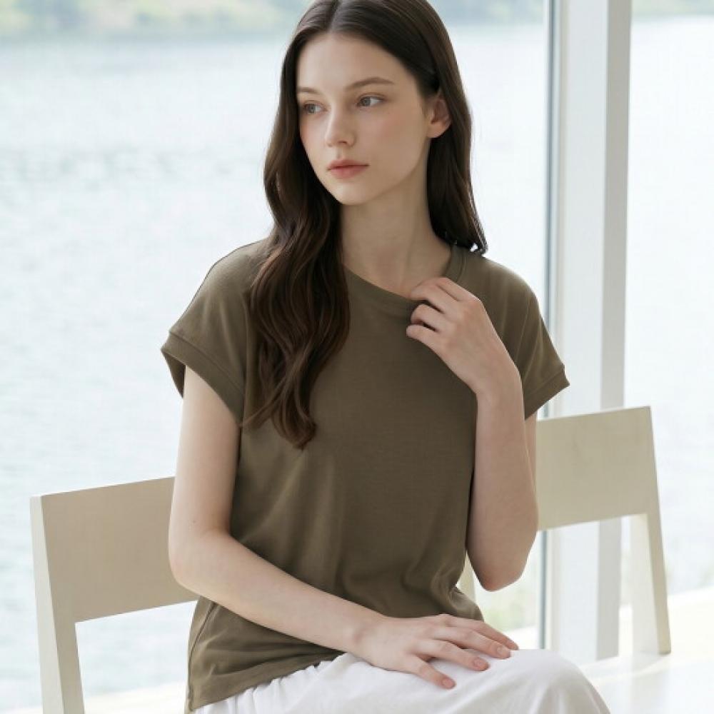 Karra Cap Sleeve T shirT A6m0748