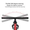 Toddler Balance Bicycle 12inch High Carbon Steel Seat Height Adjustable with 2 Foam Rubber Wheels Kids Walker Bike for Sports