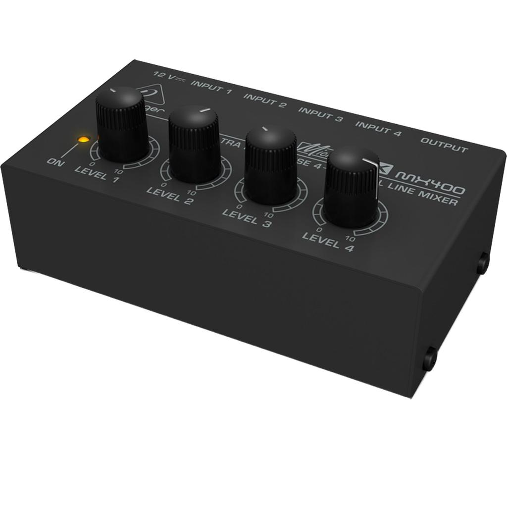 Behringer Behringer Kompaktní mixážní pult MX400, 4kanálový