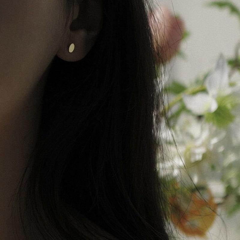Sonryu 14k Oval Coin Earrings