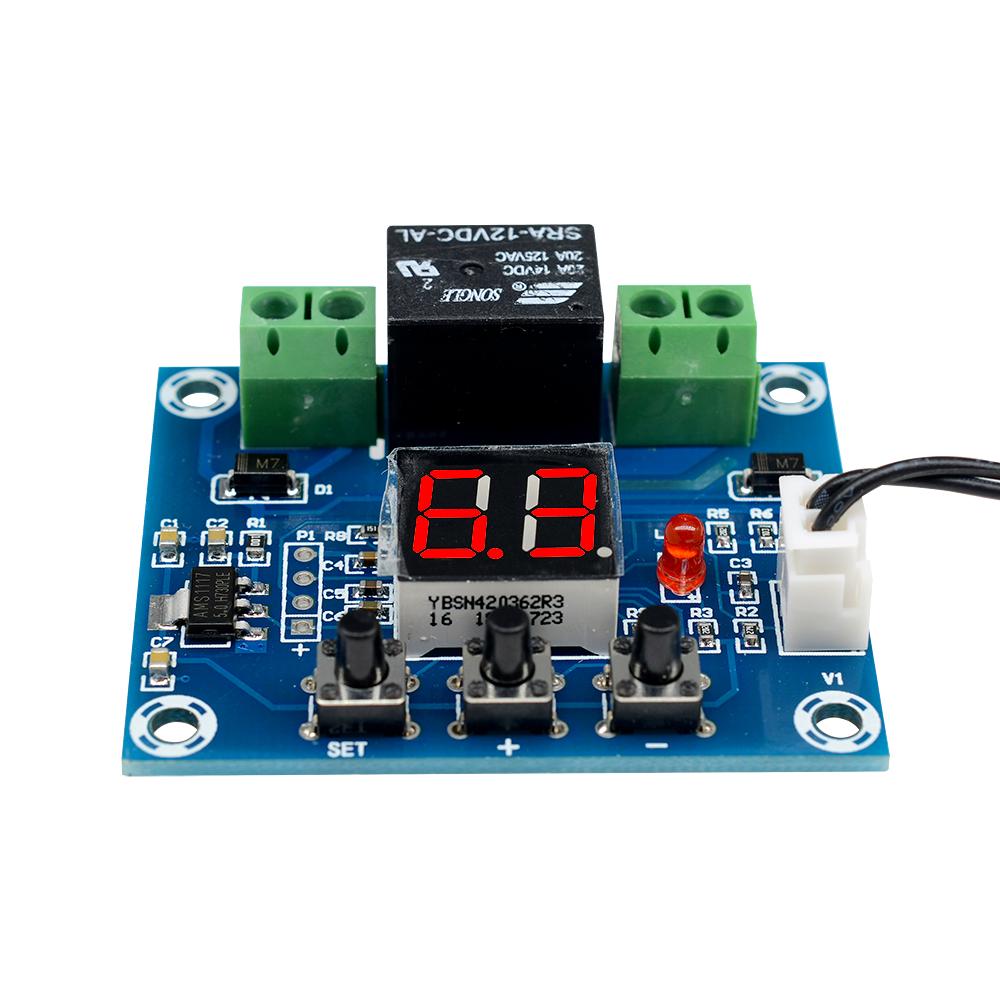 XH-M214 12V Soil Moisture Controller Irrigation System Automatic Watering Module Digital Display Screen