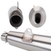 Slip On Motorcycle Exhaust Pipe Exhaust Muffler Stainless Steel High Quality for ZX4R Cb1000r Xmax Aerox SV650 Universal 51MM