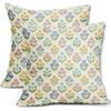 Vintage Floral Style Throw Pillow Cover Bohemian Sofa Pillowcase  Patio Decor