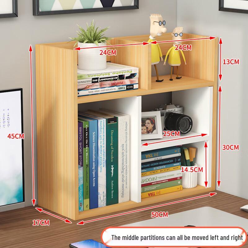 Desktop Bookshelf Storage Rack