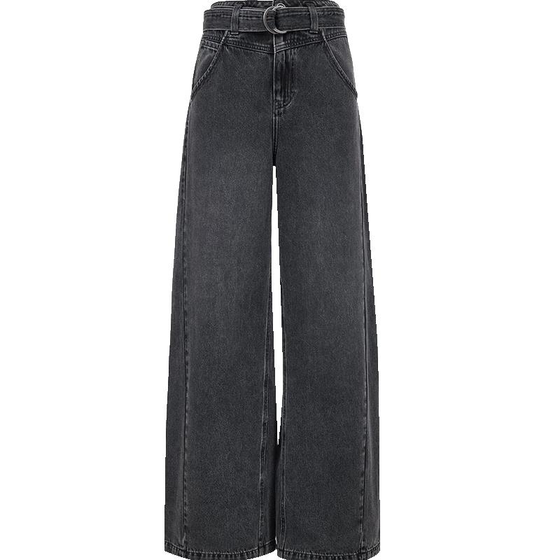 

ONLY Women s High-Waist Loose Straight-Leg Jeans S