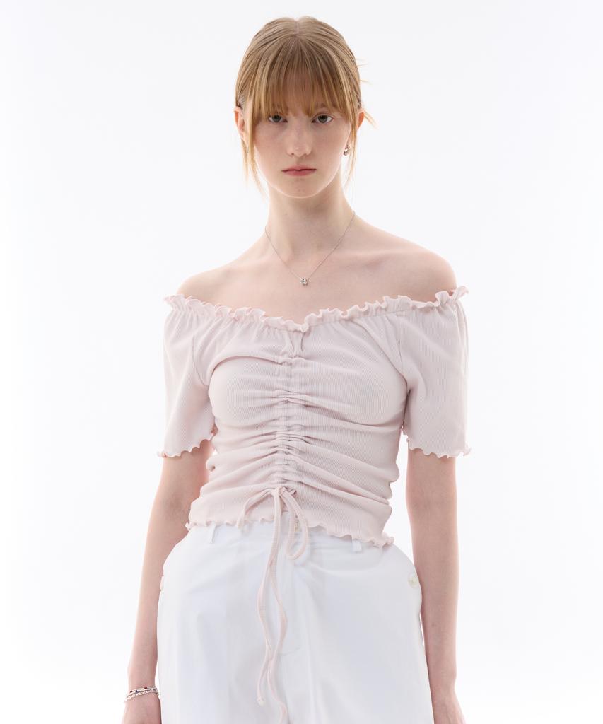 Alikim Xoxo Off-Shoulder / Pink